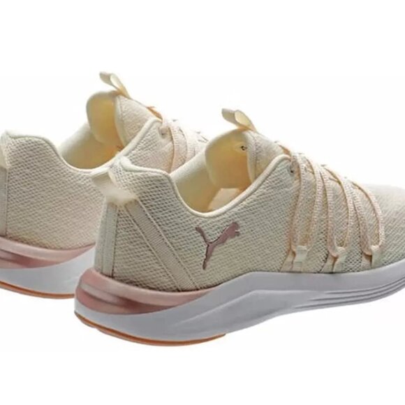 Pre-Owned NO BOX Puma Women's Prowl Knit Sneakers Beige Size 8.5 $90 KK299 - Picture 3 of 8